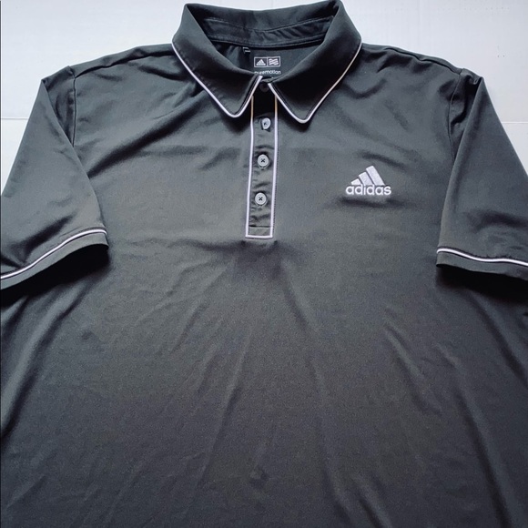 adidas Other - Adidas Pure Motion Men’s Black Golf Polo Shirt, Size XL